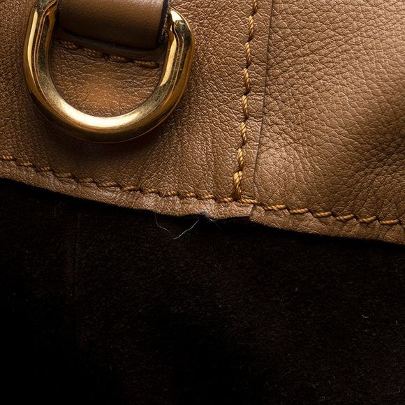 Louis Vuitton Leather Noisette Parnassea Bagatelle Shoulder Bag - Picture 10 of 15